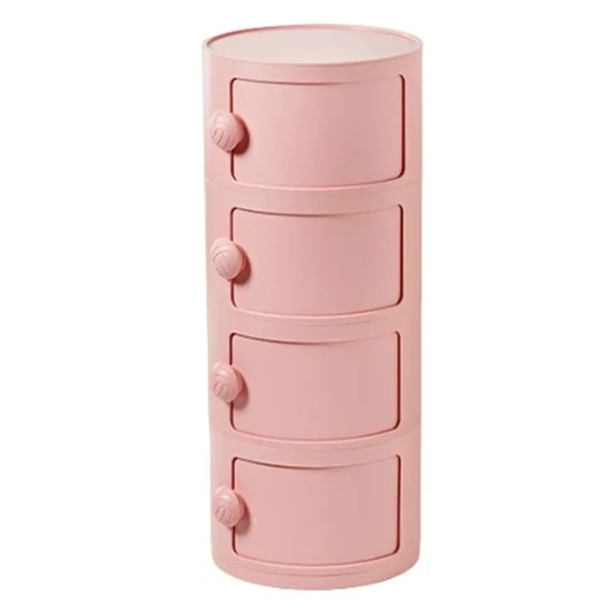 Cylinder Tip Resistant Kids Nightstand with Cabinets Image - 36
