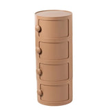 Cylinder Tip Resistant Kids Nightstand with Cabinets Image - 37