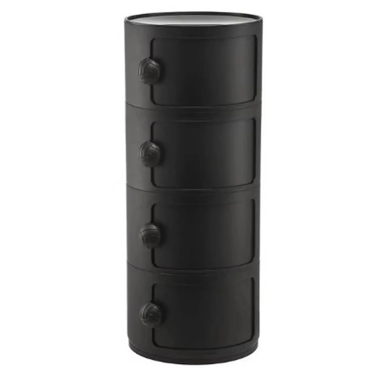 Cylinder Tip Resistant Kids Nightstand with Cabinets Image - 38