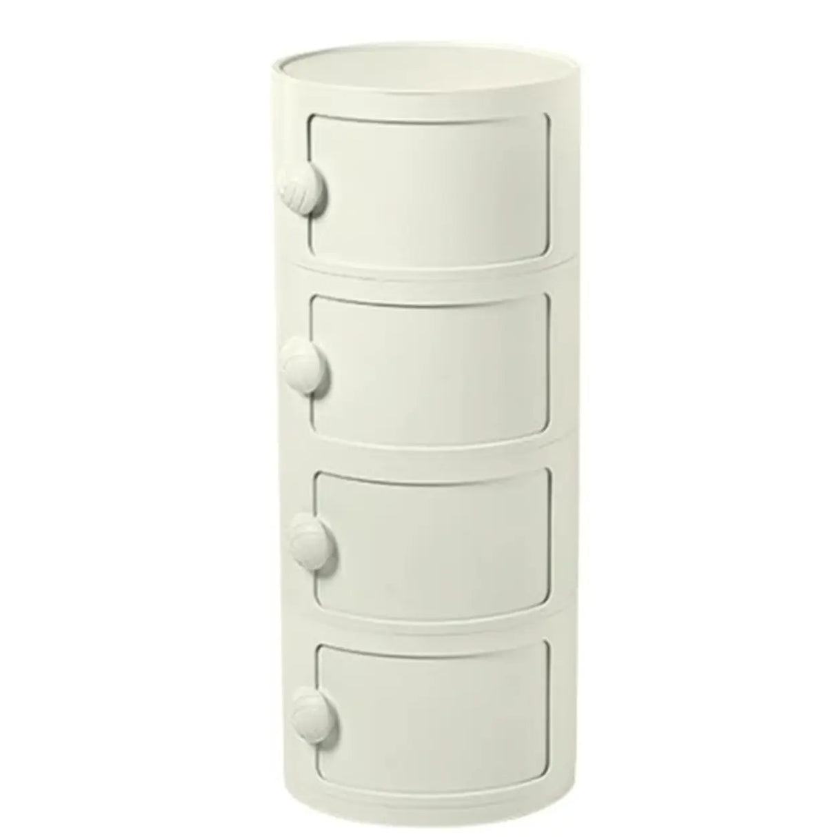 Cylinder Tip Resistant Kids Nightstand with Cabinets Image - 39