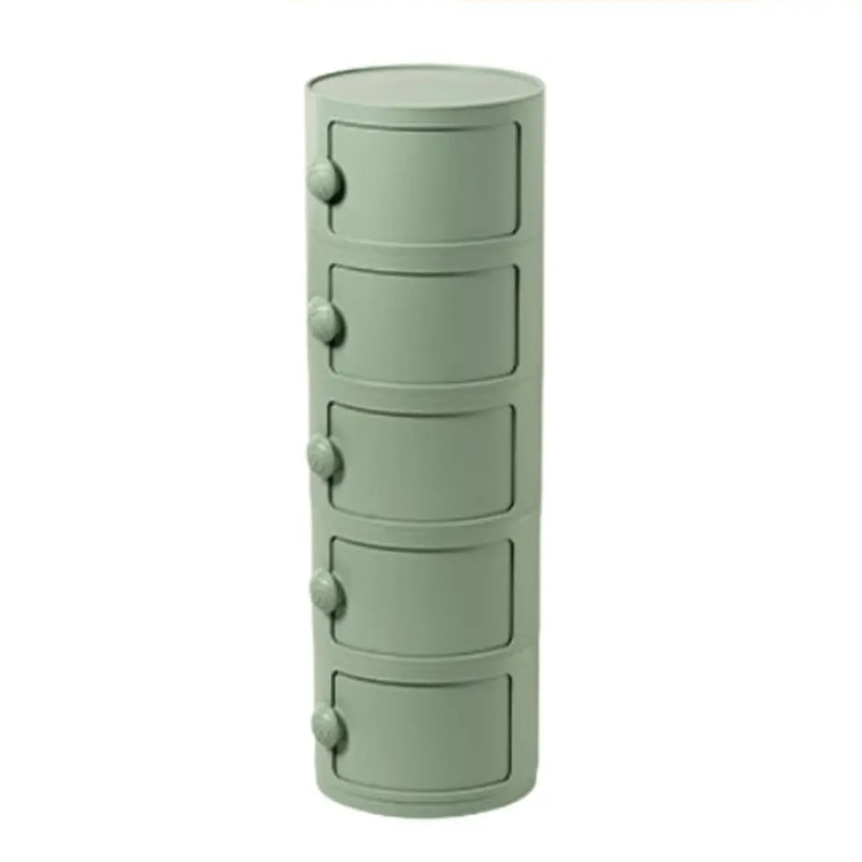 Cylinder Tip Resistant Kids Nightstand with Cabinets Image - 40