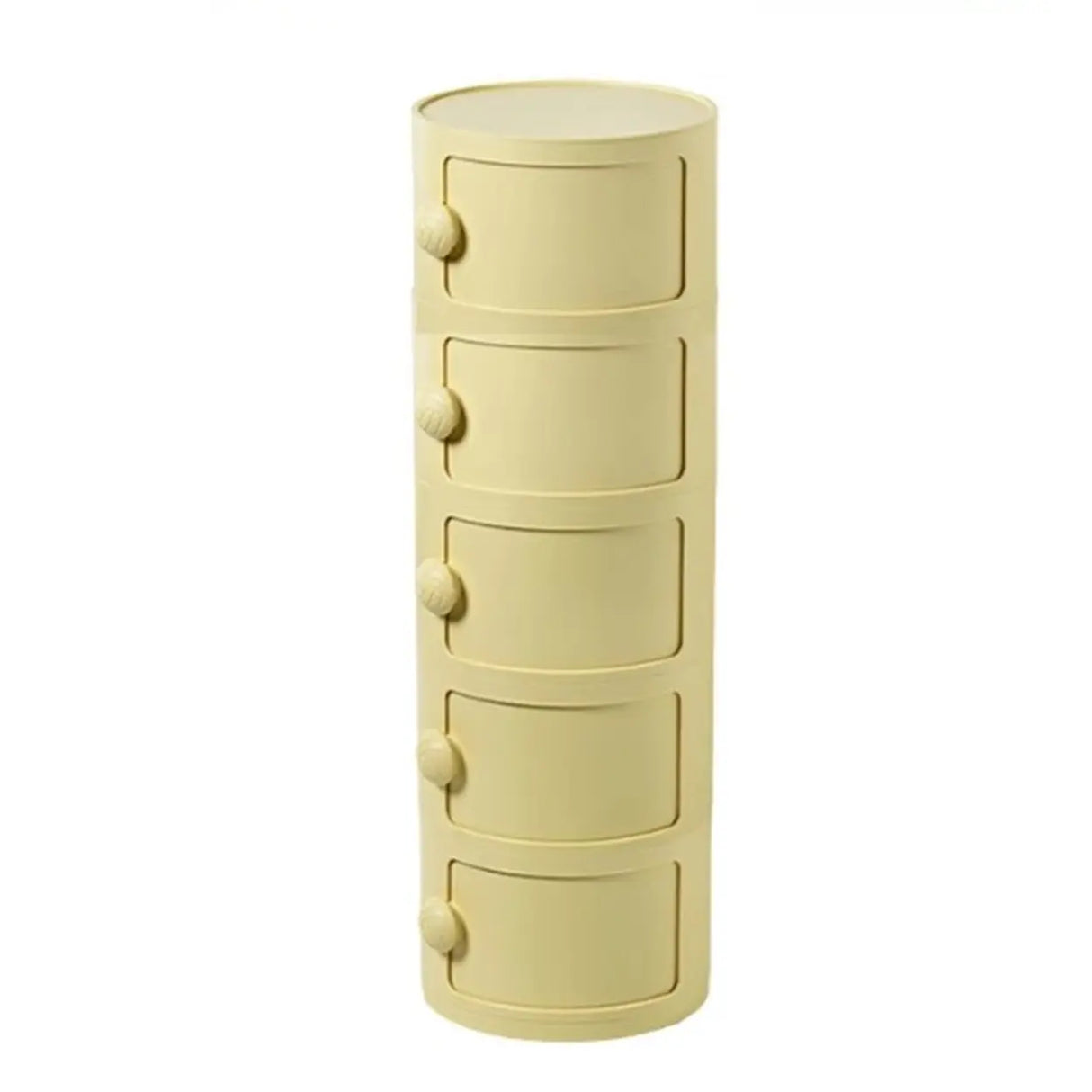 Cylinder Tip Resistant Kids Nightstand with Cabinets Image - 41