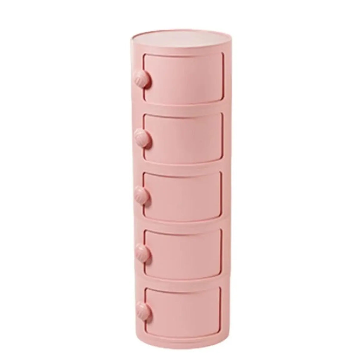 Cylinder Tip Resistant Kids Nightstand with Cabinets Image - 44