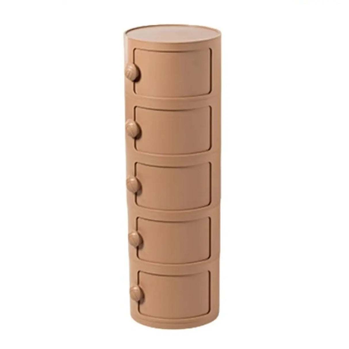 Cylinder Tip Resistant Kids Nightstand with Cabinets Image - 45