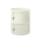 Cylinder Tip Resistant Kids Nightstand with Cabinets Image - 4