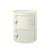 Cylinder Tip Resistant Kids Nightstand with Cabinets Image - 4