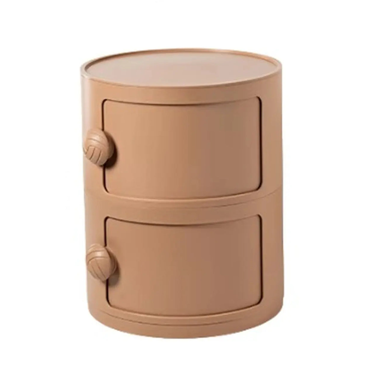 Cylinder Tip Resistant Kids Nightstand with Cabinets Image - 5