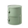 Cylinder Tip Resistant Kids Nightstand with Cabinets Image - 7