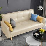 Dark Gray Reclining Biscuit Back Square Arm Loveseat Image - 23