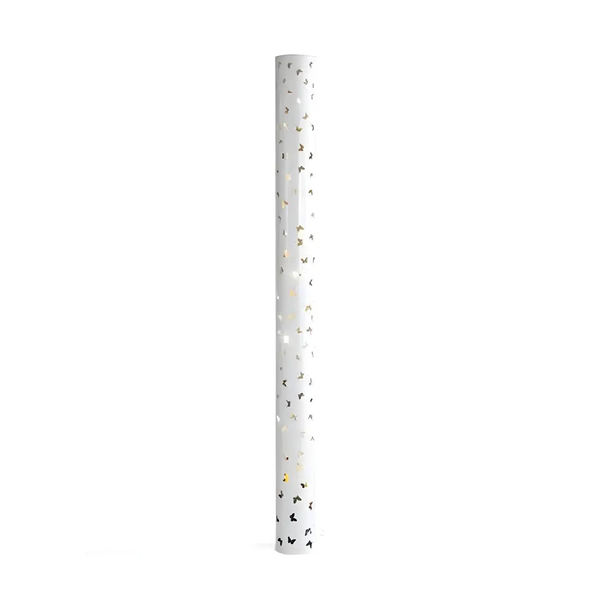 Decorative Butterfly Pattern Cylinder Metal Floor Lamp Image - 7