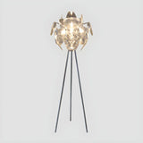 Decorative Clear Multi-storey Shade Metal Floor Lamp Image - 7