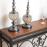 Decorative Rectangular Metal White Entry Console Table Image - 10