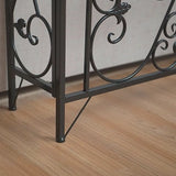 Decorative Rectangular Metal White Entry Console Table Image - 11