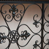 Decorative Rectangular Metal White Entry Console Table Image - 9