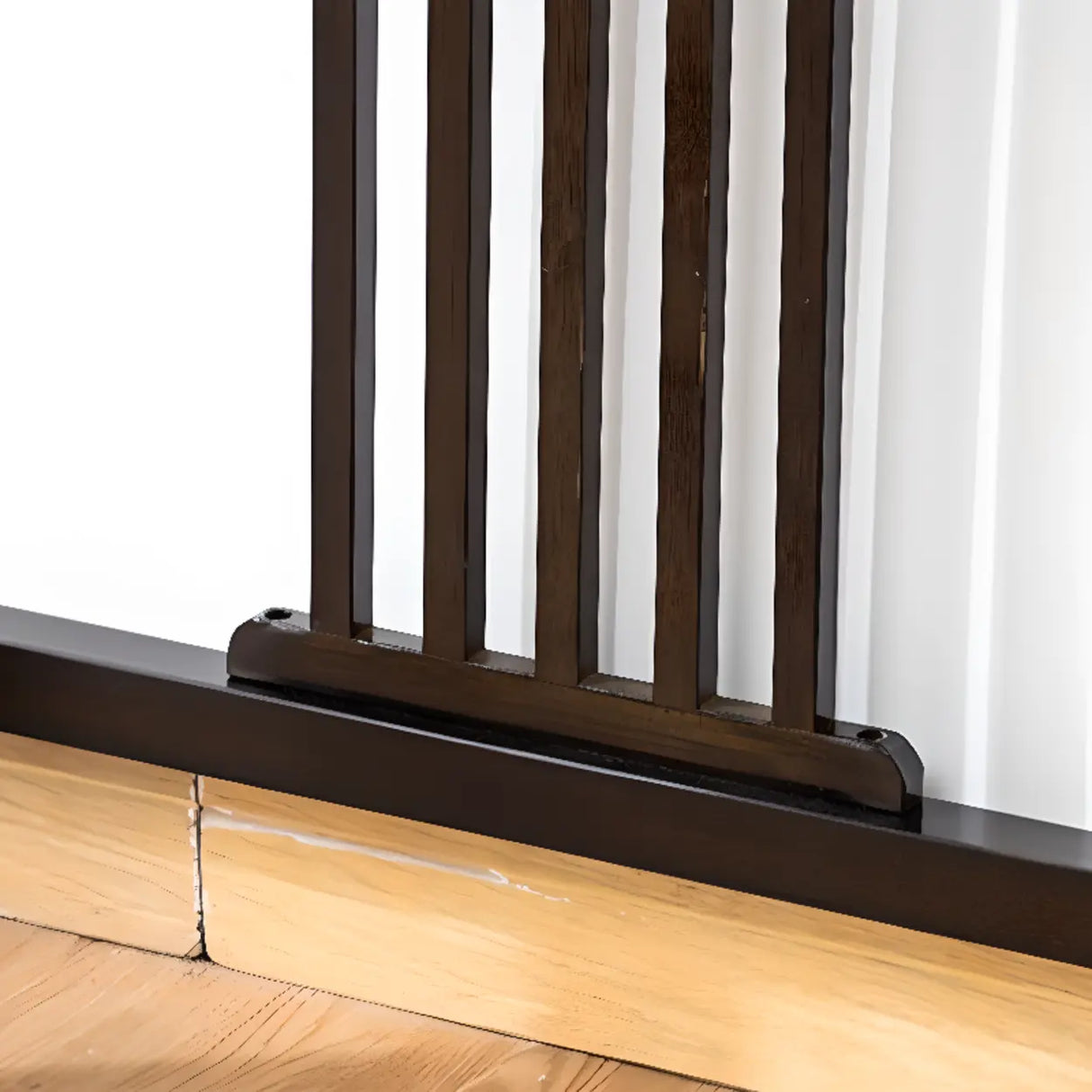 Decorative Rectangular Wood Brown Storage Console Table Image - 9