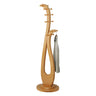 Decorative Wood Cherry Freestanding Coat Rack Image - 12