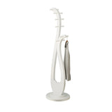 Decorative Wood Cherry Freestanding Coat Rack Image - 9