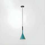 Dining Room Adjustable Cone Pendant Light with Canopy Image - 13