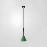 Dining Room Adjustable Cone Pendant Light with Canopy Image - 15