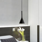 Dining Room Adjustable Cone Pendant Light with Canopy Image - 17
