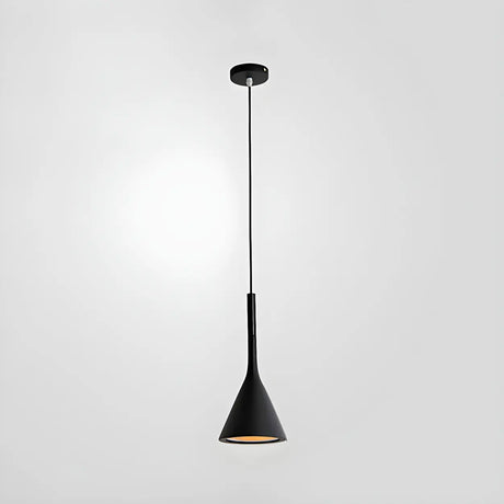 Dining Room Adjustable Cone Pendant Light with Canopy Image - 2