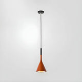 Dining Room Adjustable Cone Pendant Light with Canopy Image - 8