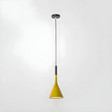 Dining Room Adjustable Cone Pendant Light with Canopy Image - 11