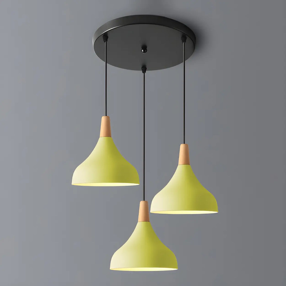 Dining Room Adjustable Iron Unique-Shaped Pendant Light Image - 12