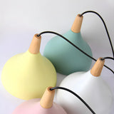 Dining Room Adjustable Iron Unique-Shaped Pendant Light Image - 17