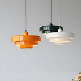 Dining Room Mini Aluminum Multi-Tier Pendant Light Image - 4