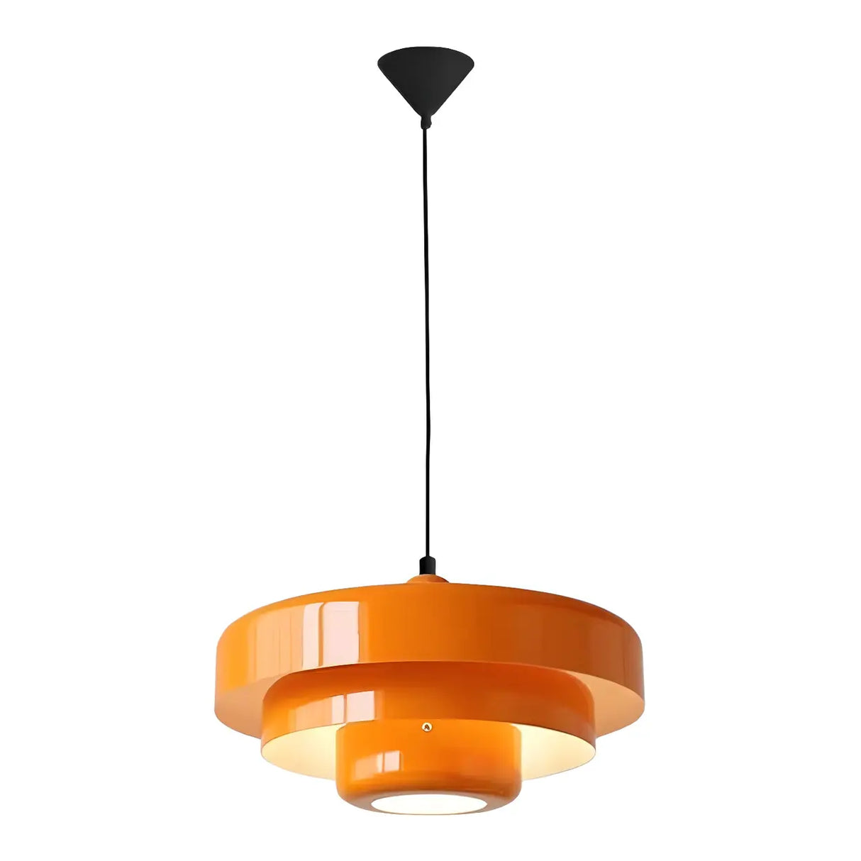 Dining Room Mini Aluminum Multi-Tier Pendant Light Image - 8