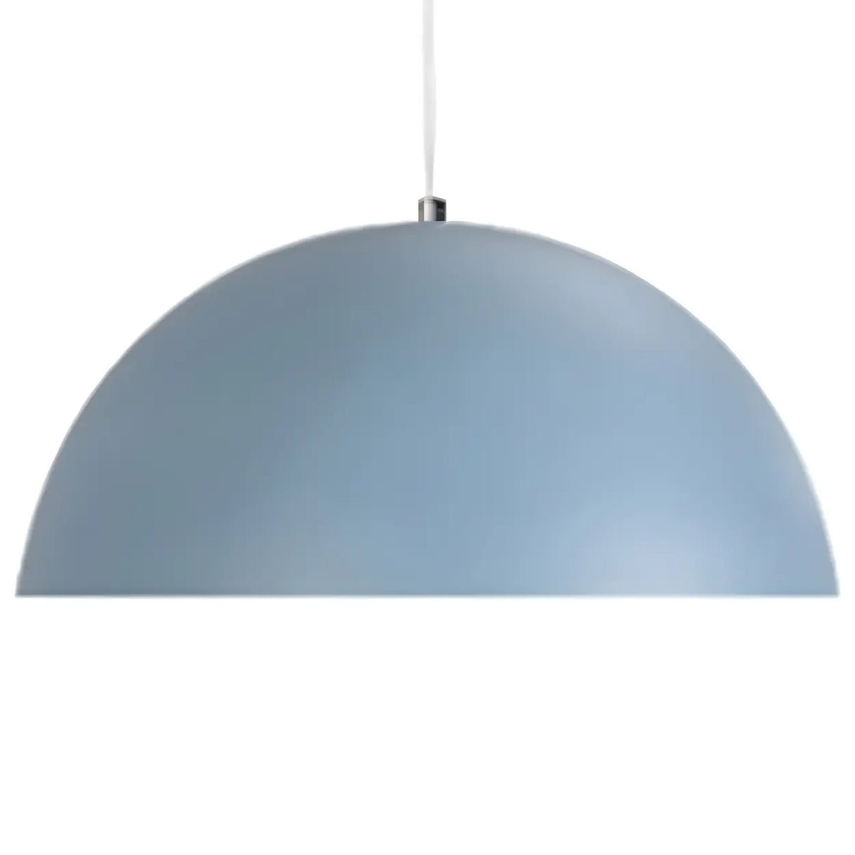 Dining Room Simple Semicircle Aluminum Pendant Light Image - 12