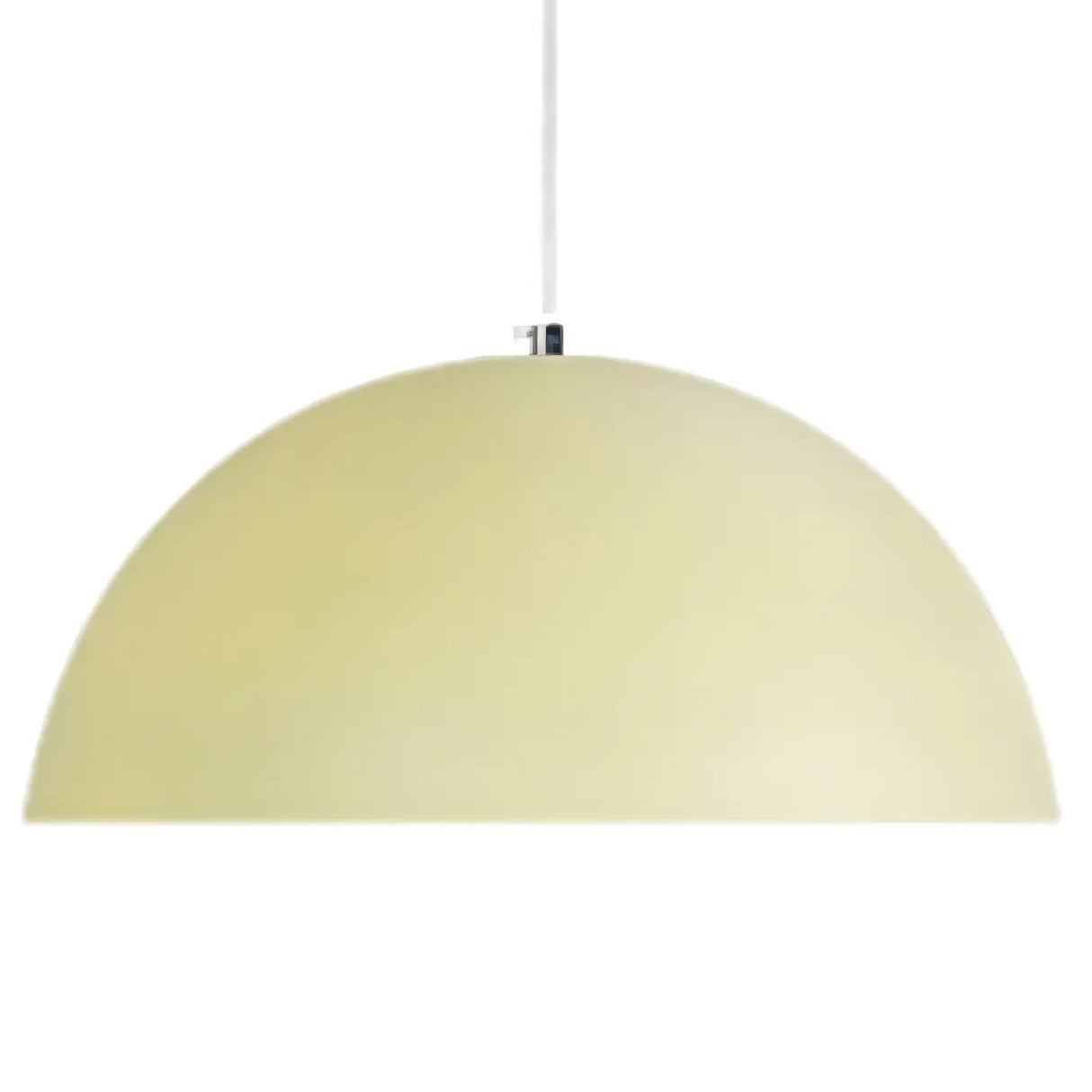 Dining Room Simple Semicircle Aluminum Pendant Light Image - 7