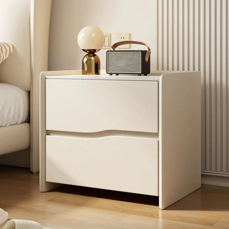 Distressed Finish Stone Countertop Kids Nightstand Image - 1