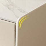 Distressed Finish Stone Countertop Kids Nightstand Image - 11