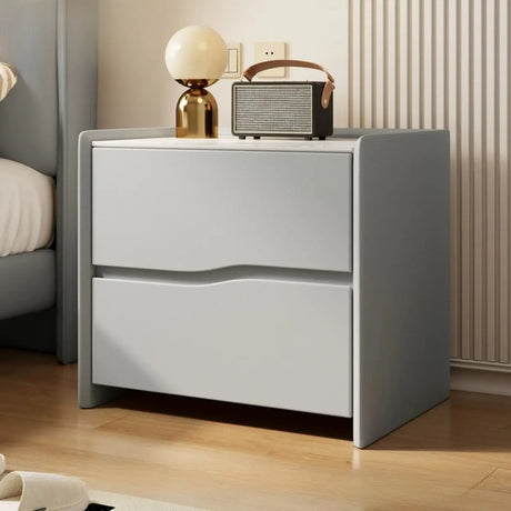 Distressed Finish Stone Countertop Kids Nightstand Image - 2
