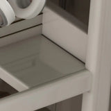 Double Auburn Wooden Desk with Storage Image - 8