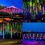 Elegant Christmas Meteor Shower LED String Lights Image - 18