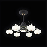 Elegant Cloud Shade Remote Chandelier Fan with Lights Image - 13