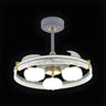 Elegant Cloud Shade Remote Chandelier Fan with Lights Image - 9