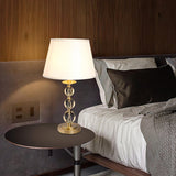 Elegant Conical Crystal Ball Base Decorative Table Lamp Image - 11