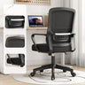 Elegant Ergonomic Mesh Office Chair with Wheels Image - 2