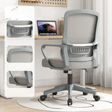 Elegant Ergonomic Mesh Office Chair with Wheels Image - 5