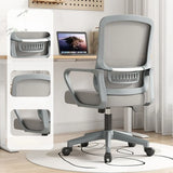 Elegant Ergonomic Mesh Office Chair with Wheels Image - 5