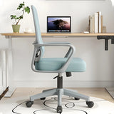 Elegant Ergonomic Mesh Office Chair with Wheels Image - 6