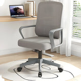 Elegant Ergonomic Mesh Office Chair with Wheels Image - 8