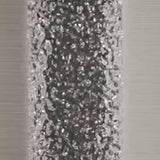 Elegant Half Moon Clear Acrylic Pedestal Console Table Image - 4