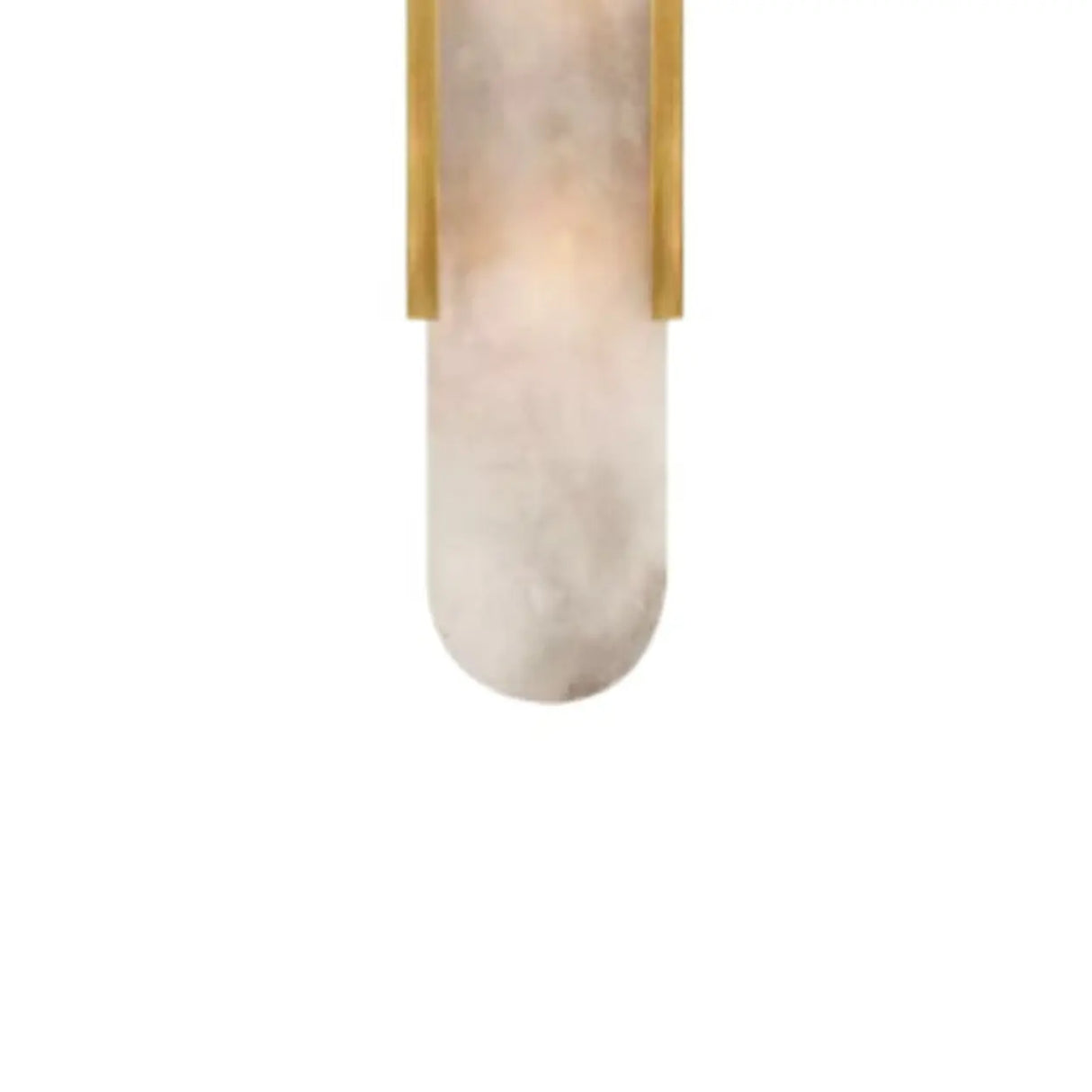 Elegant Marble Vertical Up Down LED Wall Sconce Image - 12