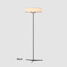 Elegant Minimalist Circular Integrated LED Floor Lamp Image - 5