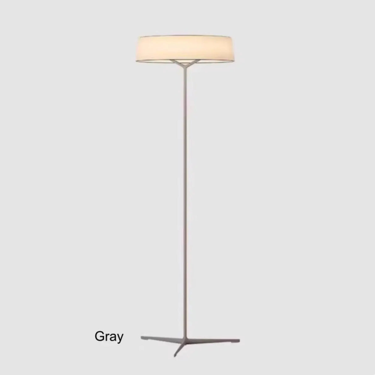 Elegant Minimalist Circular Integrated LED Floor Lamp Image - 6